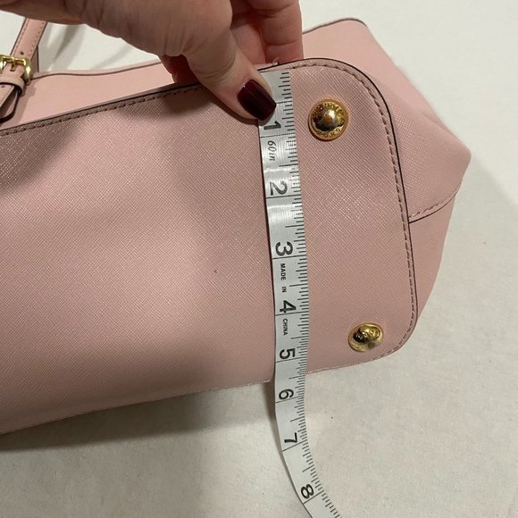 Michael Kors Jet Set Medium Saffiano Leather Tote Pink - Picture 12 of 12